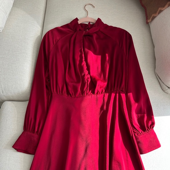 Red Mini Dress - Picture 1 of 3